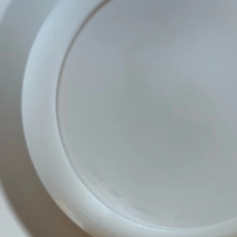 Vintage Pyrex Pie Keeper Carrier P-309 White Plastic Clamshell Lid Fits 9” Plate